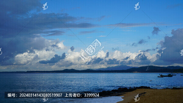 海南風(fēng)光海洋云彩