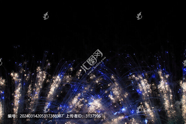 夜晚煙花