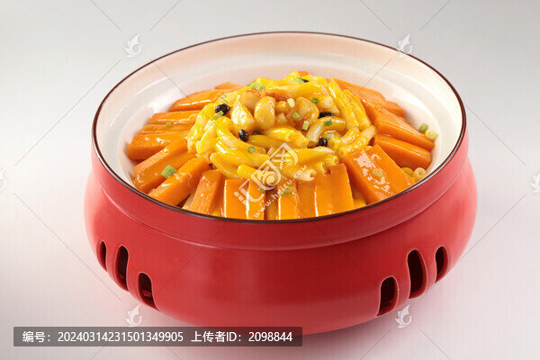 拍蒜南瓜炆通心粉