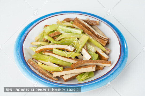 青筍炒豆干