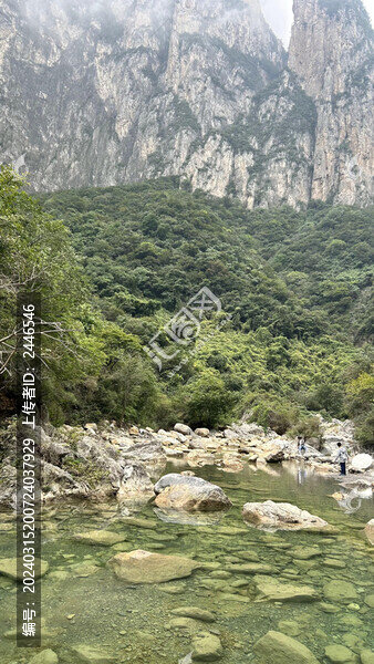 山水風(fēng)景深林高山