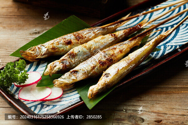 烤多春魚