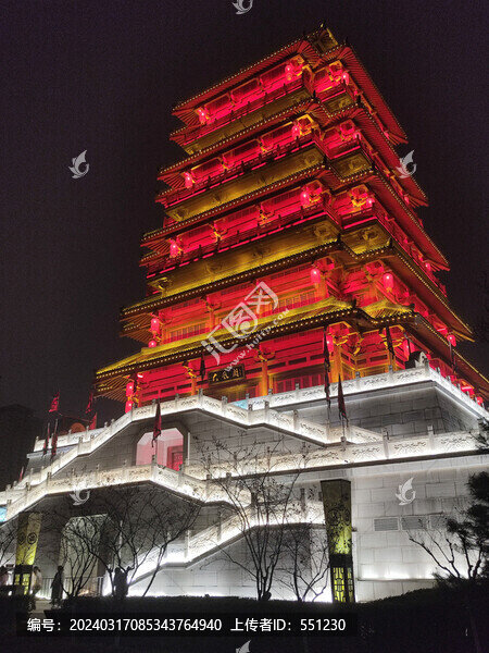 西安夜景
