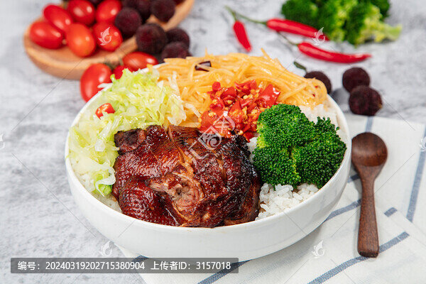 鴨腿蓋飯