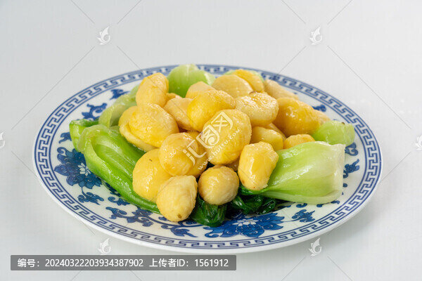 板栗菜心
