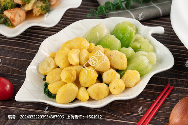 板栗菜心