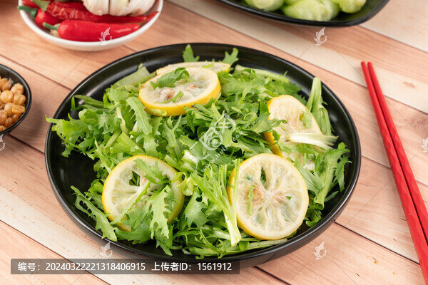 檸檬拌苦菊
