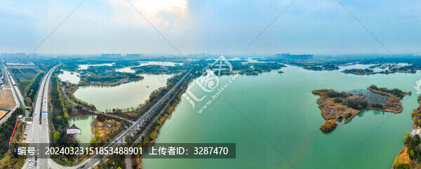 潘安湖全景