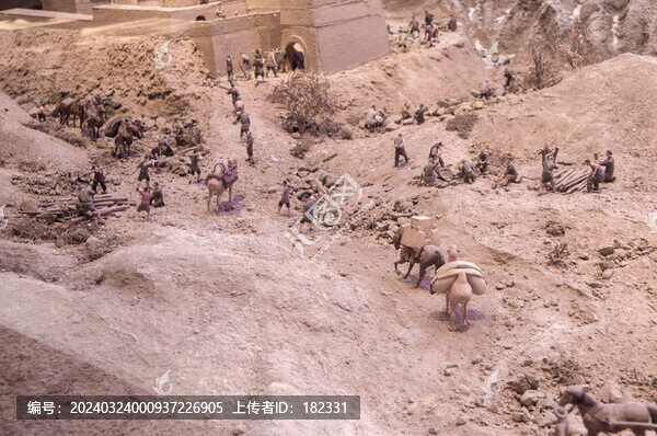 輪臺城風(fēng)貌微縮景觀
