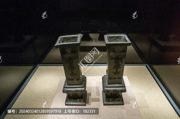 錫點銅香筒