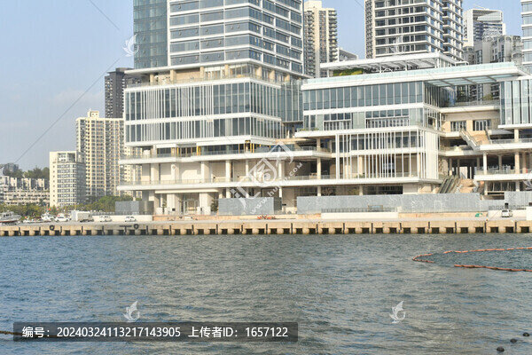 蛇口的海邊辦公樓