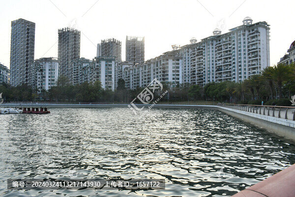 海邊的居民樓海景別墅