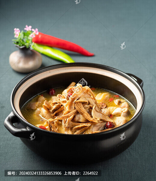 松茸菌浸雞