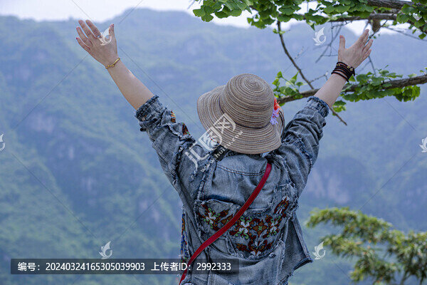 人物背影
