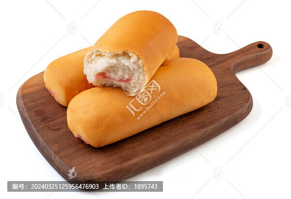 草莓味夾心面包