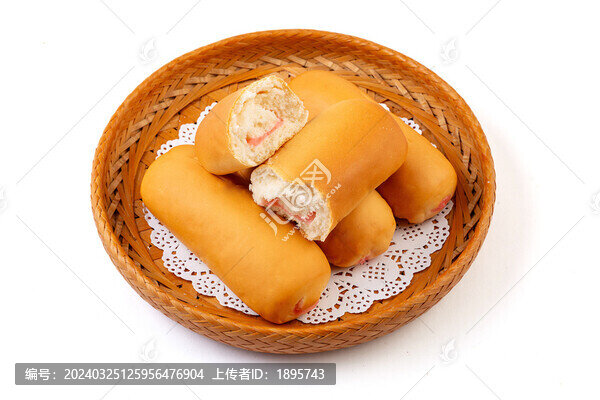 草莓味夾心面包