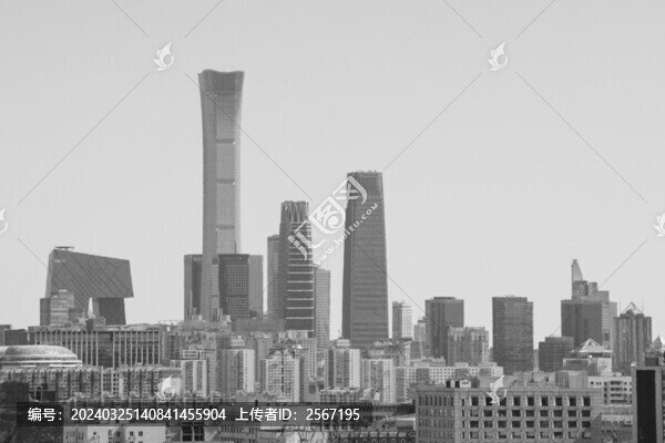 北京CBD商務(wù)區(qū)都市城景