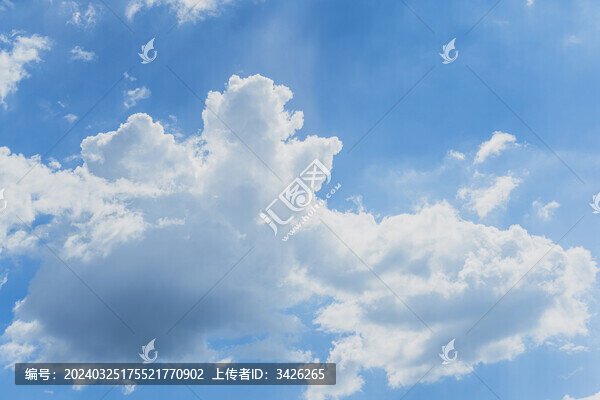 藍天和白云