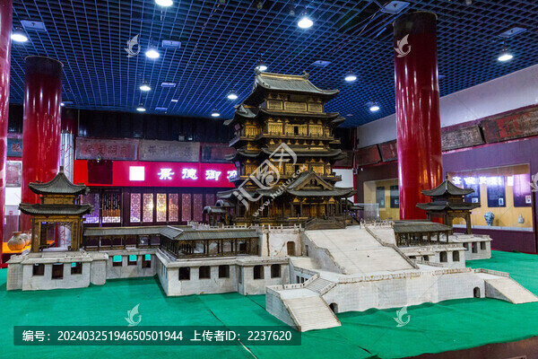 滕王閣模型