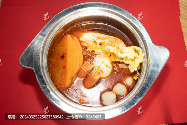 麻辣香鍋冒菜火鍋食材麻辣燙