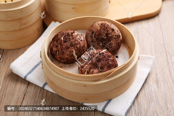 燒肉蘑菇包