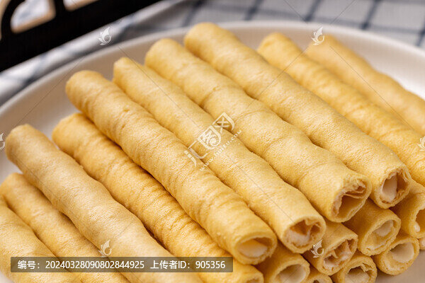 榴蓮味蛋卷