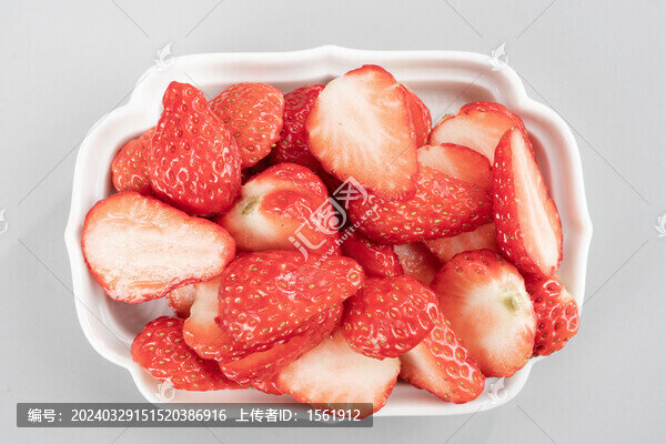 草莓片小料