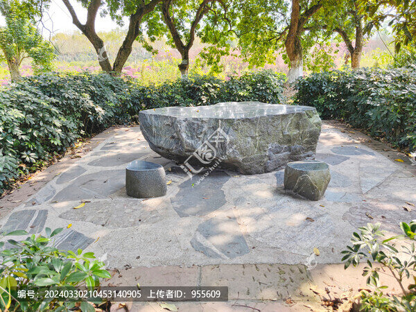 公園石桌凳