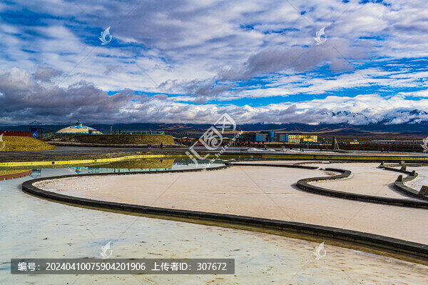 茶卡鹽城風(fēng)光