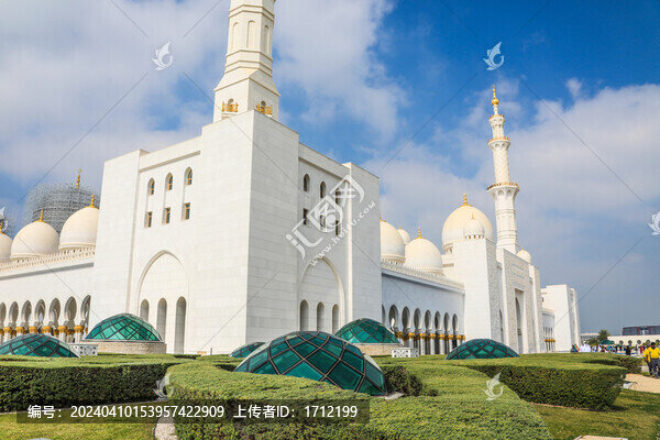 阿聯(lián)酋阿布扎比謝赫扎伊德清真寺