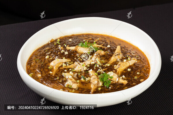 蟶子煮豆面