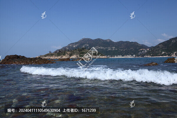 海島海浪