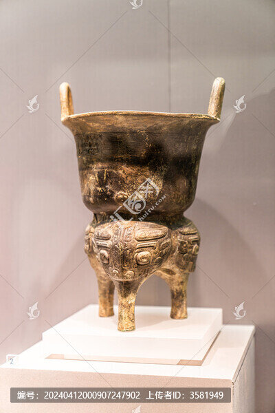 南京博物院青銅器展品特寫