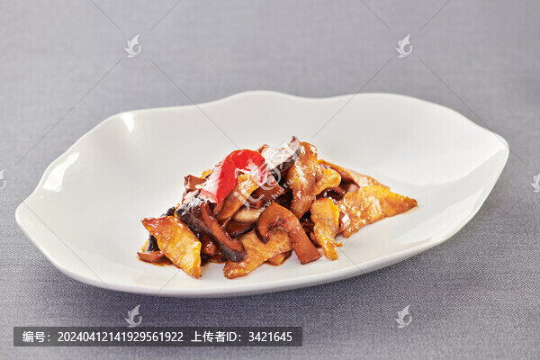 燒汁牛肝菌爆爽肉