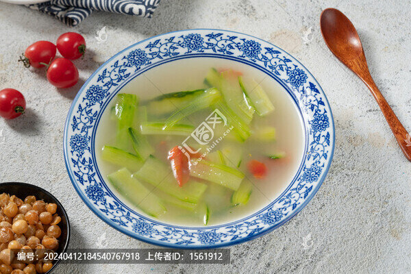 老黃瓜柿子湯