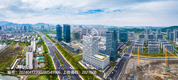 寧波市奉化區(qū)城市風(fēng)光航拍
