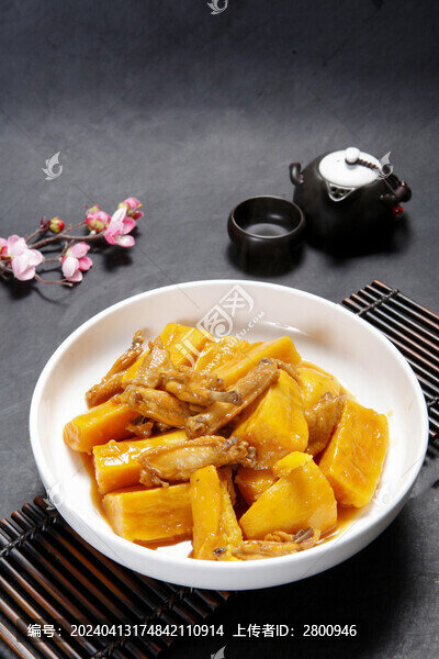 雞腿肉燉南瓜