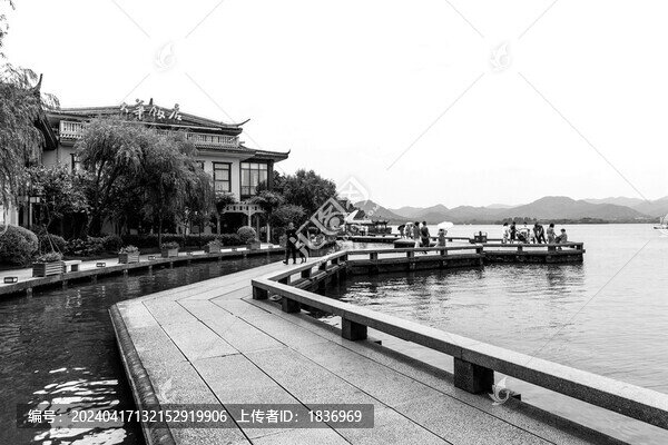 西湖集賢亭懷舊照片