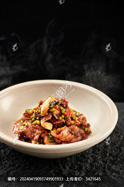 松茸菌回鍋肉