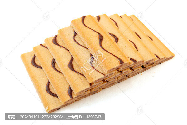 咖啡夾心條餅干