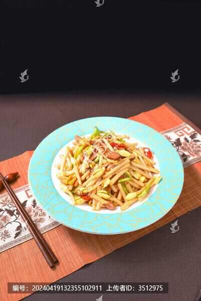 辣肉花生芽