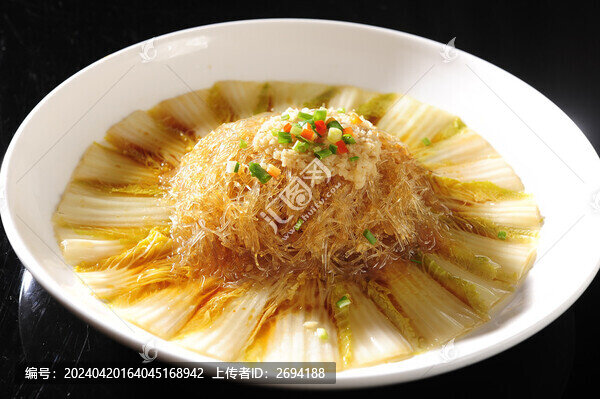 蒜茸粉絲娃娃菜
