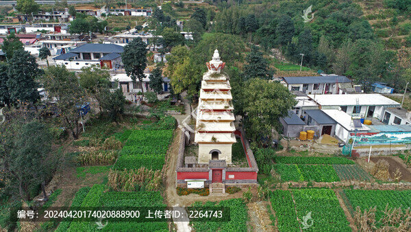 河北省石家莊市靈壽縣幽居寺塔