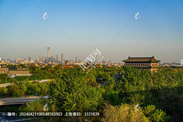 北京地標(biāo)建筑國(guó)貿(mào)cbd