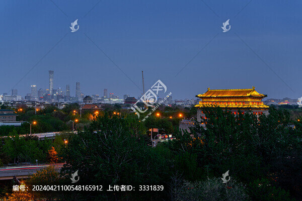 北京地標(biāo)建筑國(guó)貿(mào)cbd