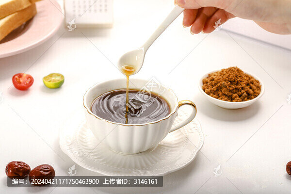 阿膠紅棗紅糖