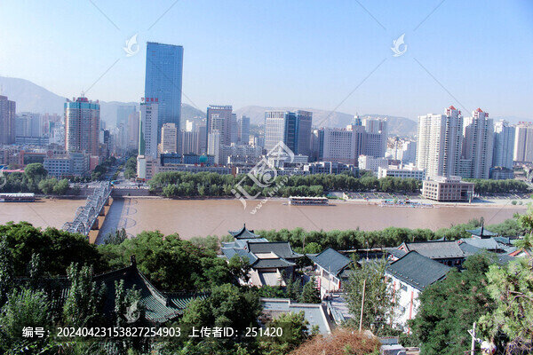 俯看蘭州