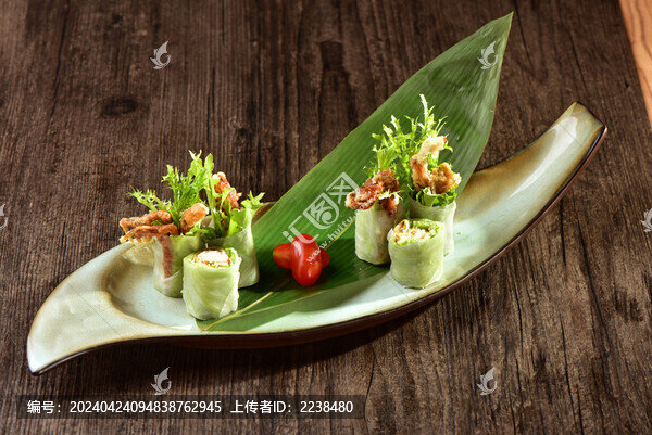 越南軟殼蟹紙米卷
