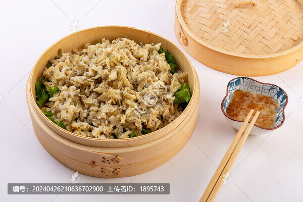 槐花蒸菜特色小吃