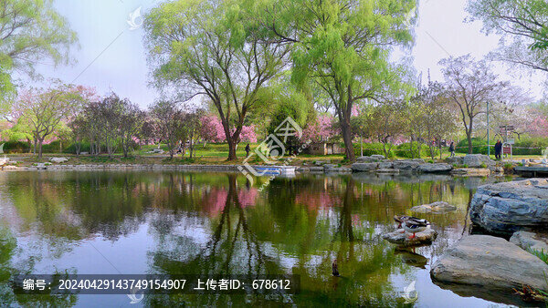 北京玉淵潭公園景觀